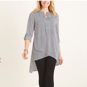 Chico’s Striped Tunic